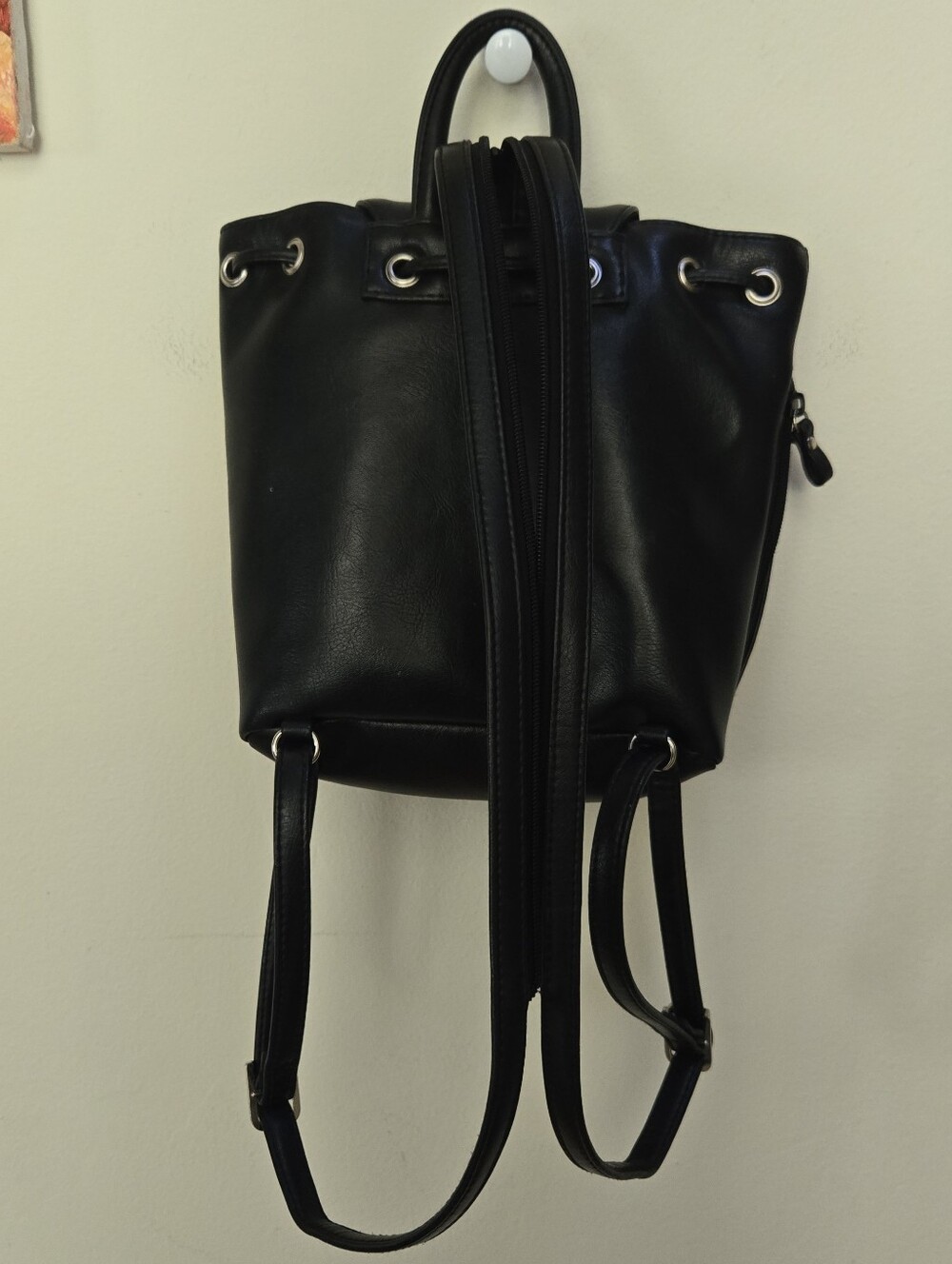 Leather Mini Backpack - Picture 2 of 6